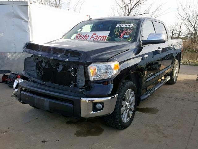 5TFFY5F17EX151920 - 2014 TOYOTA TUNDRA CRE BLACK photo 2