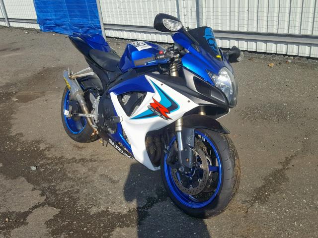 JS1GN7DA262102788 - 2006 SUZUKI GSX-R600 K BLUE photo 1