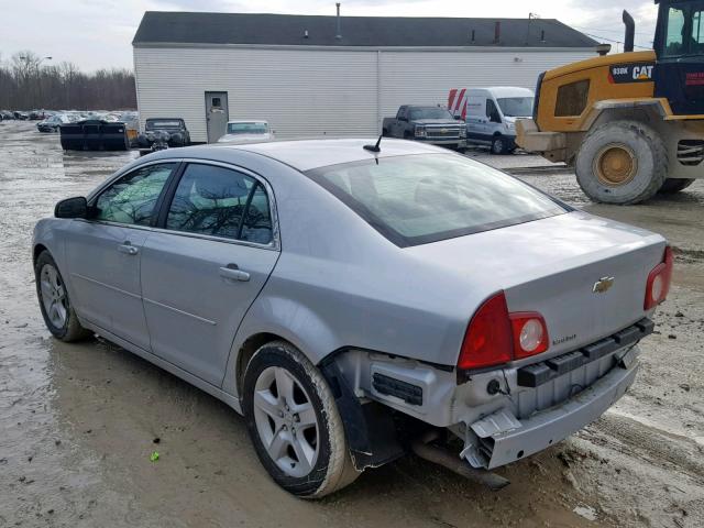 1G1ZB5E12BF131455 - 2011 CHEVROLET MALIBU LS BLACK photo 3