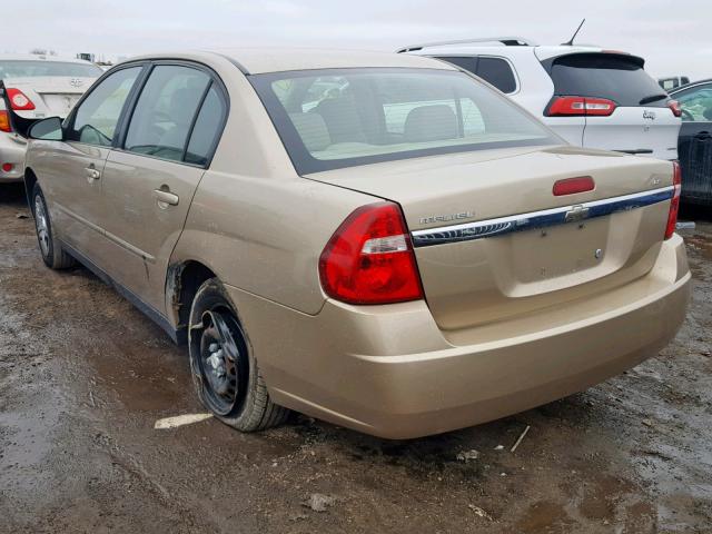 1G1ZS58FX7F159552 - 2007 CHEVROLET MALIBU LS GOLD photo 3