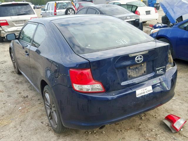 JTKJF5C70B3018761 - 2011 TOYOTA SCION TC 蓝色 照片 3
