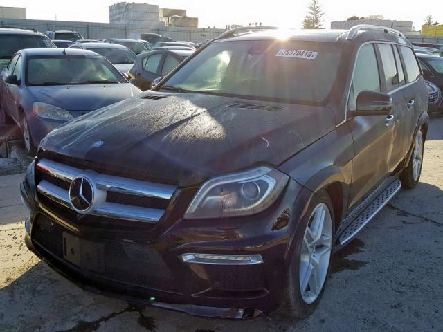 4JGDF7DE6FA590119 - 2015 MERCEDES-BENZ GL 550 4MA BLACK photo 2