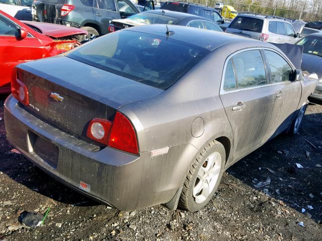 1G1ZB5E13BF201674 - 2011 CHEVROLET MALIBU LS BROWN photo 4