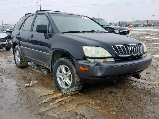 JTJHF10U630295066 - 2003 LEXUS RX 300 BLACK photo 1