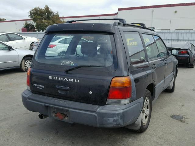 JF1SF6351XH737825 - 1999 SUBARU FORESTER L GREEN photo 4