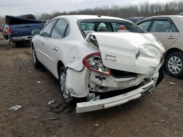 2G4WC582461207262 - 2006 BUICK LACROSSE C WHITE photo 3