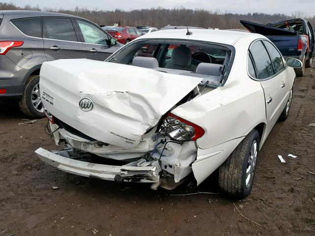 2G4WC582461207262 - 2006 BUICK LACROSSE C WHITE photo 4