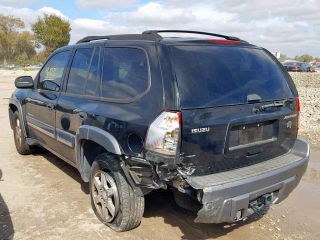 4NUDS13S752703108 - 2005 ISUZU ASCENDER S შავი ფოტო 3