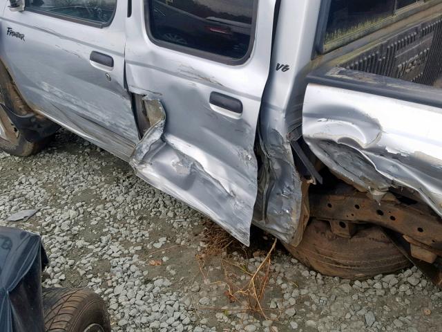 1N6ED27Y7YC355675 - 2000 NISSAN FRONTIER C GRAY photo 9