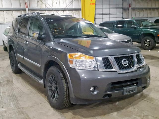 5N1AA0NC2BN605613 - 2011 NISSAN ARMADA SV SILVER photo 1