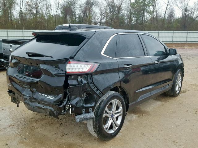 2FMTK3K96FBB06752 - 2015 FORD EDGE TITAN BLACK photo 4