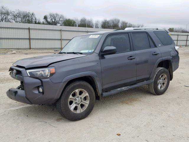 JTEZU5JR6G5143324 - 2016 TOYOTA 4RUNNER SR CHARCOAL photo 2