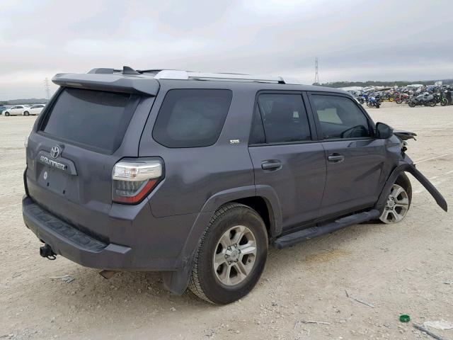 JTEZU5JR6G5143324 - 2016 TOYOTA 4RUNNER SR CHARCOAL photo 4