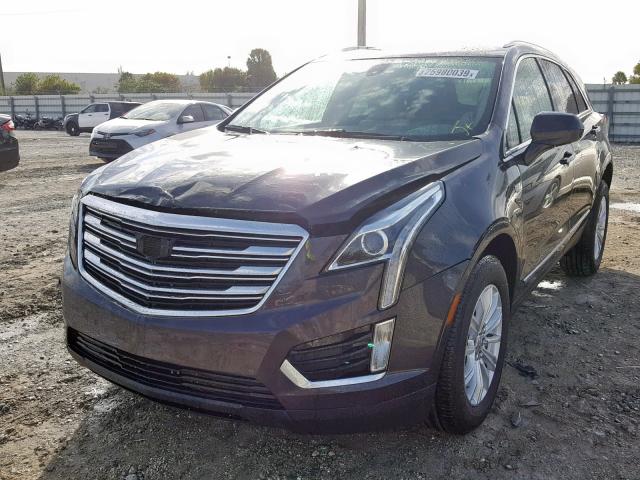 1GYKNARS6HZ238487 - 2017 CADILLAC XT5 GRAY photo 2