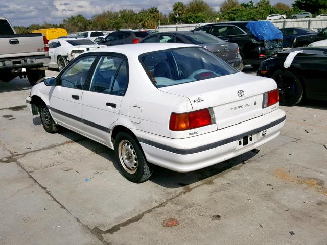 JT2EL43T1P0371035 - 1993 TOYOTA TERCEL DX WHITE photo 3