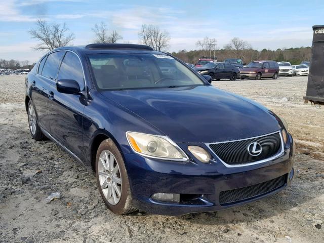 JTHBH96S165023635 - 2006 LEXUS GS GENERAT BLUE photo 1