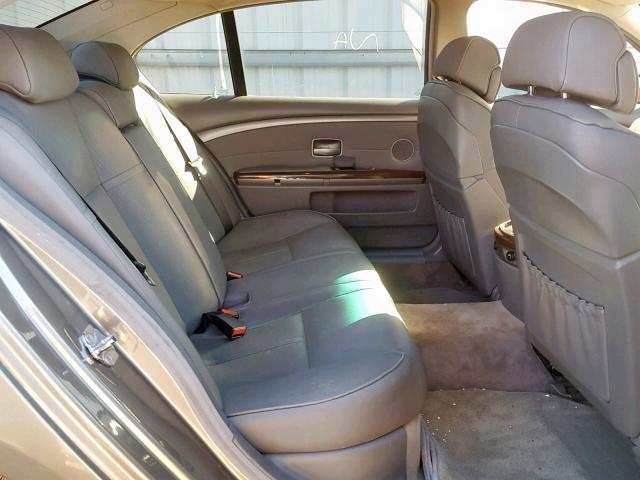 WBAGN63574DS55217 - 2004 BMW 745 LI SILVER photo 6