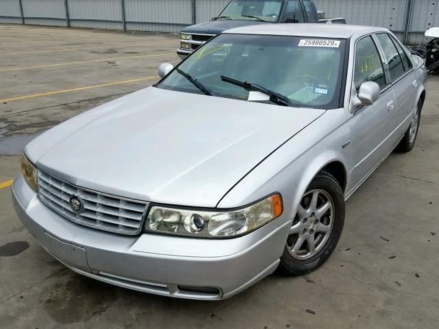 1G6KS54Y42U301742 - 2002 CADILLAC SEVILLE SL SILVER photo 2