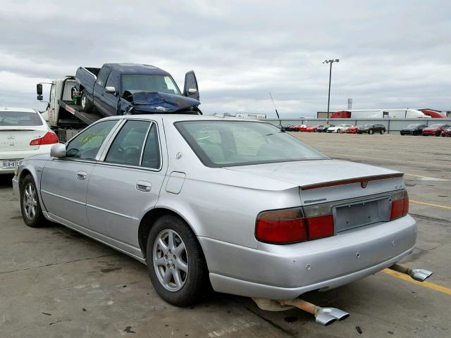 1G6KS54Y42U301742 - 2002 CADILLAC SEVILLE SL SILVER photo 3