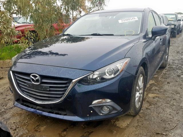 3MZBM1L77FM162724 - 2015 MAZDA 3 TOURING BLUE photo 2