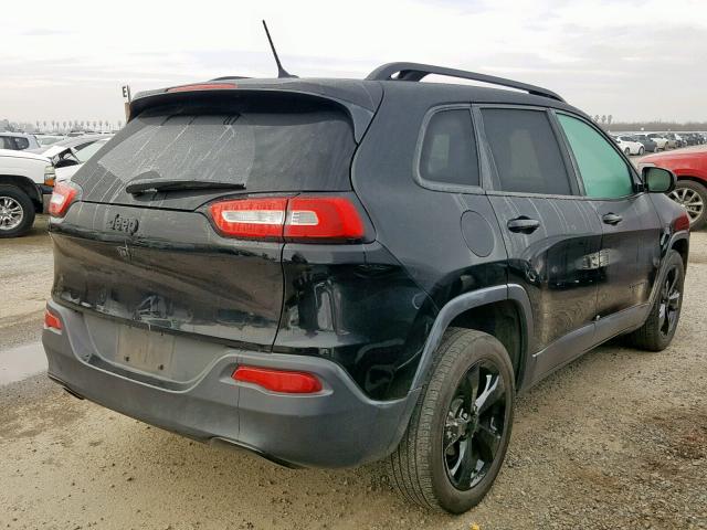 1C4PJLCB8JD543195 - 2018 JEEP CHEROKEE L BLACK photo 4