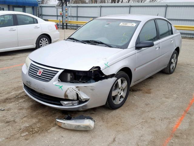 1G8AL55F66Z167483 - 2006 SATURN ION LEVEL SILVER photo 2