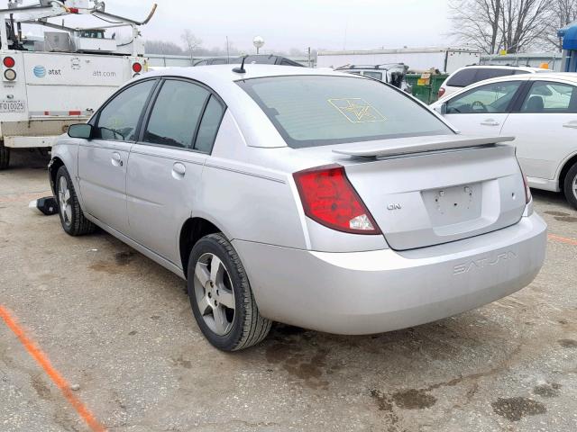 1G8AL55F66Z167483 - 2006 SATURN ION LEVEL SILVER photo 3
