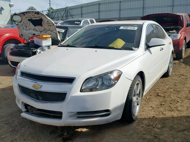 1G1ZD5EU3CF369272 - 2012 CHEVROLET MALIBU 2LT WHITE photo 2