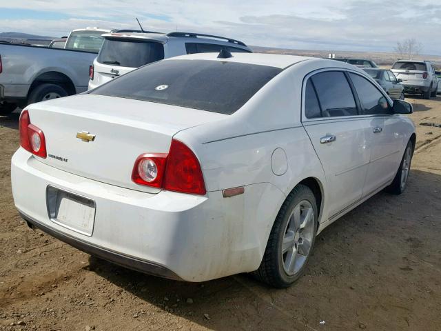 1G1ZD5EU3CF369272 - 2012 CHEVROLET MALIBU 2LT WHITE photo 4