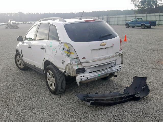 3GNAL2EK5ES517237 - 2014 CHEVROLET CAPTIVA LS 白色 照片 3