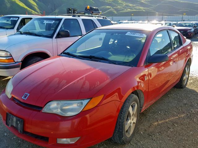 1G8AV15B56Z138315 - 2006 SATURN ION LEVEL RED photo 2
