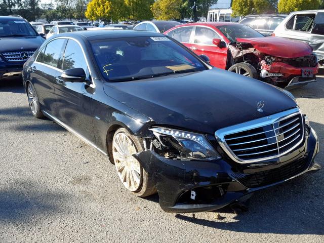 WDDUG6DB4GA261346 - 2016 MERCEDES-BENZ S 550E BLACK photo 1