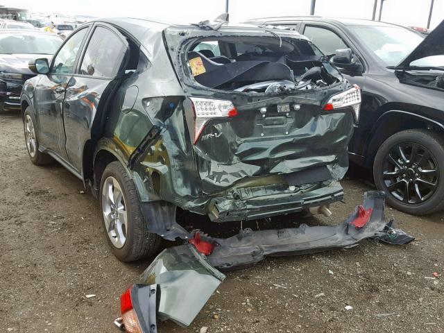 3CZRU5H53HM721327 - 2017 HONDA HR-V EX GREEN photo 3