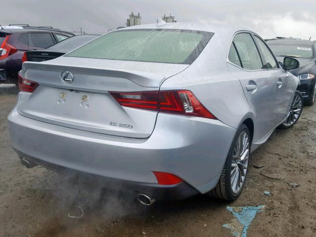 JTHBF1D23F5047221 - 2015 LEXUS IS 250 GRAY photo 4