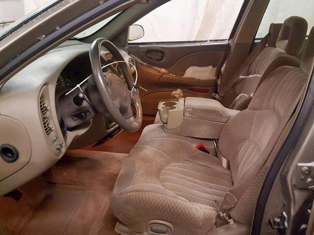 1G2HX54KX14151188 - 2001 PONTIAC BONNEVILLE BEIGE photo 5