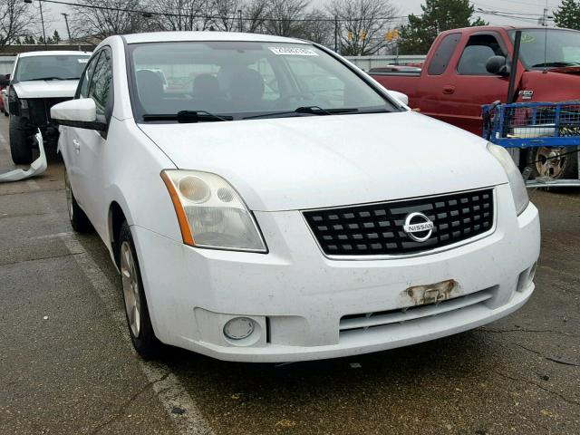 3N1AB61E78L702927 - 2008 NISSAN SENTRA 2.0 WHITE photo 1