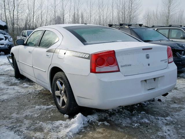 2B3CA3CV5AH285246 - 2010 DODGE CHARGER SX WHITE photo 3