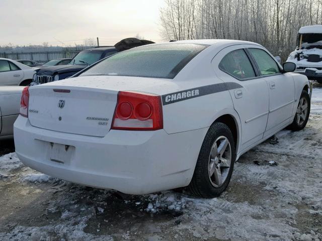 2B3CA3CV5AH285246 - 2010 DODGE CHARGER SX WHITE photo 4