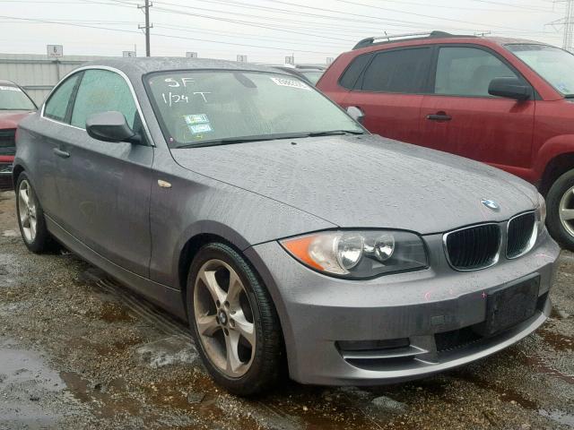 WBAUP7C54BVK78304 - 2011 BMW 128 I GRAY photo 1