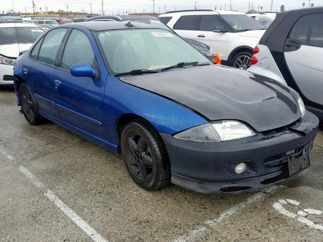 1G1JH52F437282742 - 2003 CHEVROLET CAVALIER L BLUE photo 1