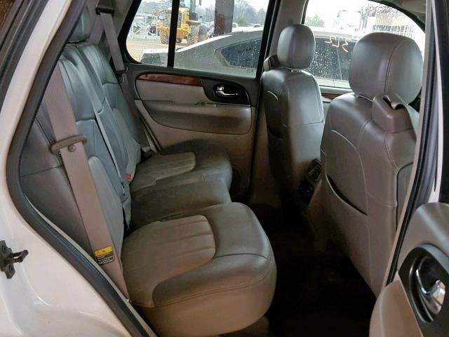 1GKDT13SX22529639 - 2002 GMC ENVOY WHITE photo 6