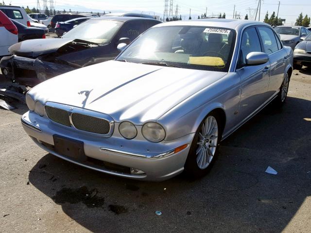 SAJWA79B66SH08792 - 2006 JAGUAR XJ8 L SILVER photo 2