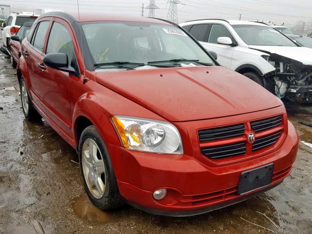 1B3HB48B08D626356 - 2008 DODGE CALIBER SX RED photo 1