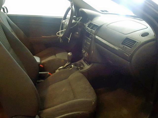 1G2AS18H497241633 - 2009 PONTIAC G5 BLACK photo 5