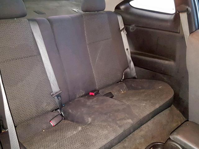 1G2AS18H497241633 - 2009 PONTIAC G5 BLACK photo 6