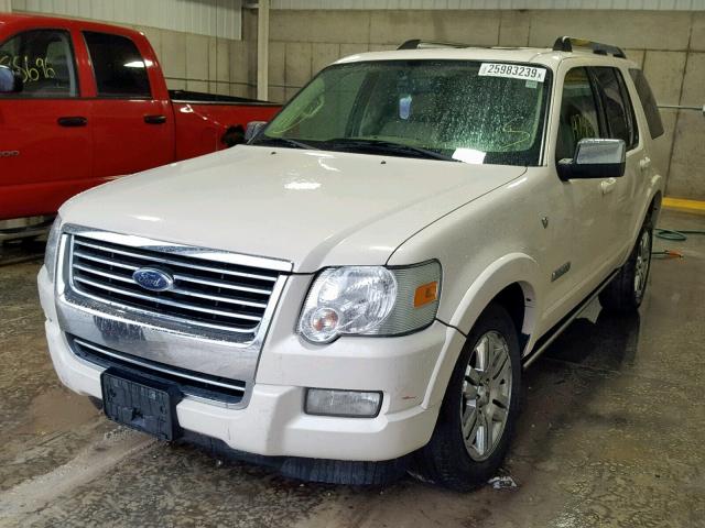 1FMEU75867UB25570 - 2007 FORD EXPLORER L WHITE photo 2