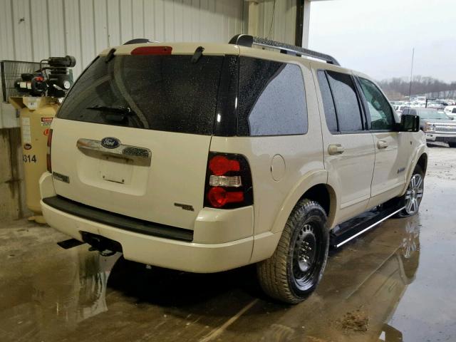 1FMEU75867UB25570 - 2007 FORD EXPLORER L WHITE photo 4