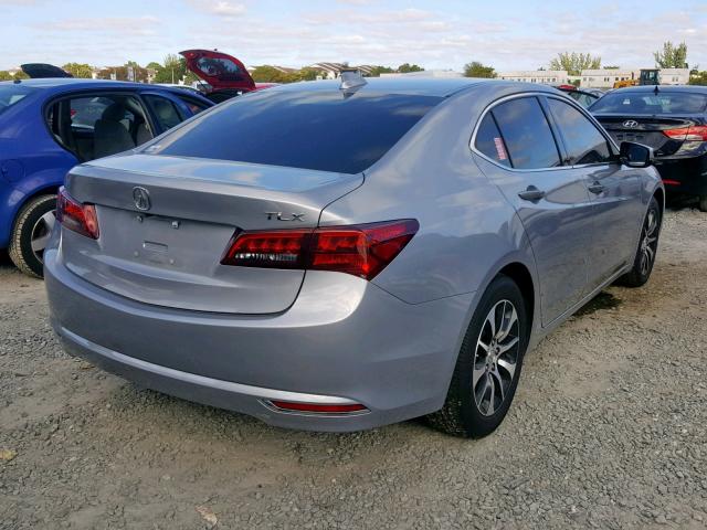 19UUB1F37HA006131 - 2017 ACURA TLX SILVER photo 4