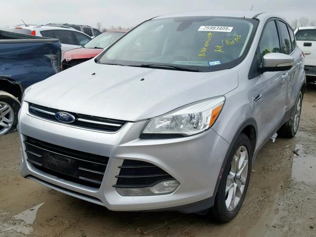 1FMCU0HX7DUD58273 - 2013 FORD ESCAPE SEL GRAY photo 2