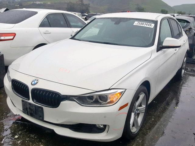 WBA3C1C52EK115323 - 2014 BMW 328 I SULE WHITE photo 2